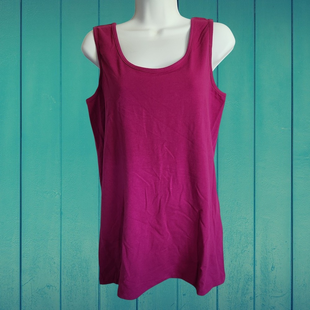 Women with Control by Renee Greenstein Pink Slimming Tank Top Size Medium NWT